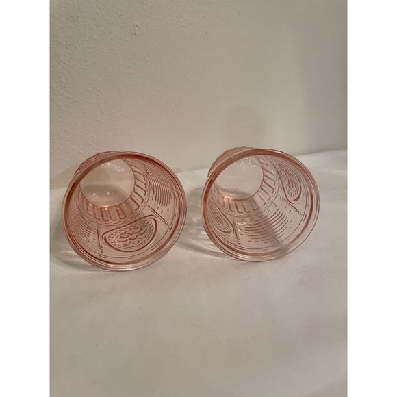 Bormioli Rocco Romantic Pink Drinking Glasses - Made in Italy - 2  pieces - Picture 3 of 4